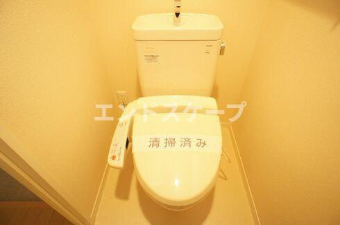 マストライフ高崎上大類Ｂのトイレ|高崎、前橋のお部屋探しはエンドスケープまで！お客様の理想お聞かせ下さい♪