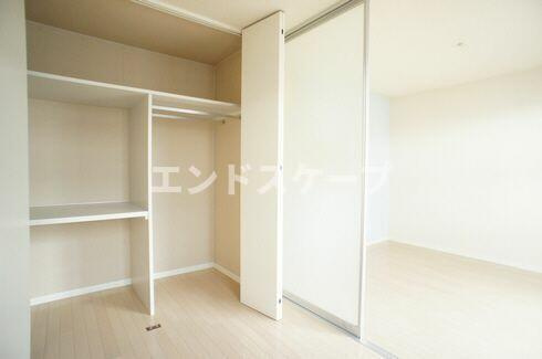 マストライフ高崎上大類Ｂの収納|高崎、前橋のお部屋探しはエンドスケープまで！お客様の理想お聞かせ下さい♪