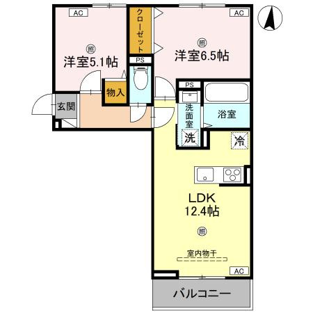 D-Regalo日光Sの間取り
