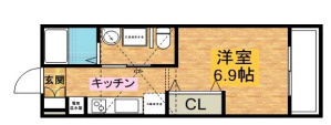 ヴィアノ緑が丘WESTの間取り