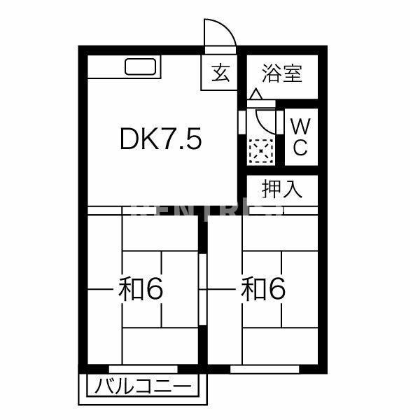 フォーブル貴船の間取り