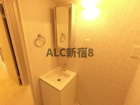 サンハイツ落合の独立洗面台