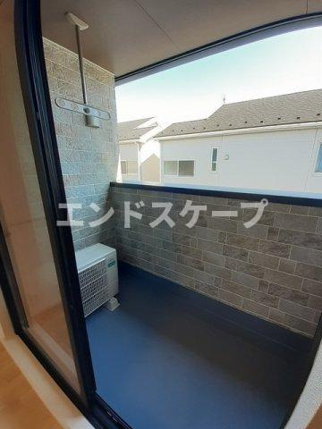 テラス　ハックベリーのバルコニー|高崎、前橋のお部屋探しはエンドスケープまで！お客様の理想お聞かせ下さい♪