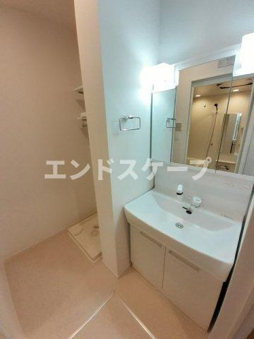テラス　ハックベリーの洗面所|高崎、前橋のお部屋探しはエンドスケープまで！お客様の理想お聞かせ下さい♪