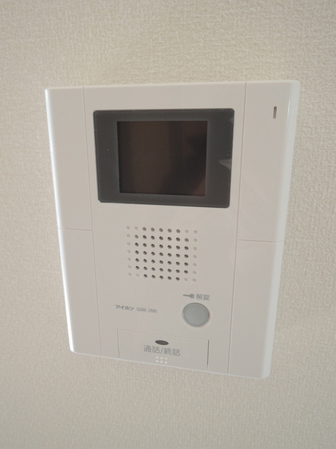 ボヌールメゾンのセキュリティ|★来客者が一目で分かるカラーモニターホン★
