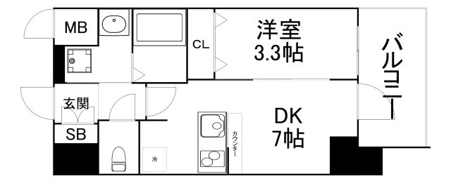 【間取り】 | レジュールアッシュ天王寺舟橋