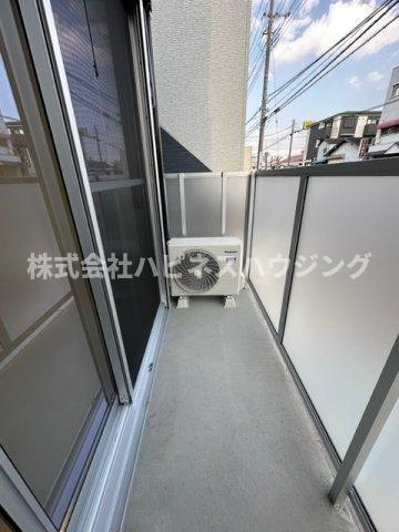T.T.R南柏のバルコニー