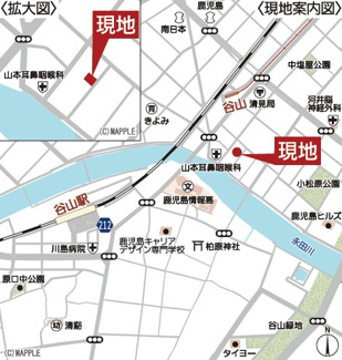 【地図】 | 小松原2丁目　新築戸建　3-2