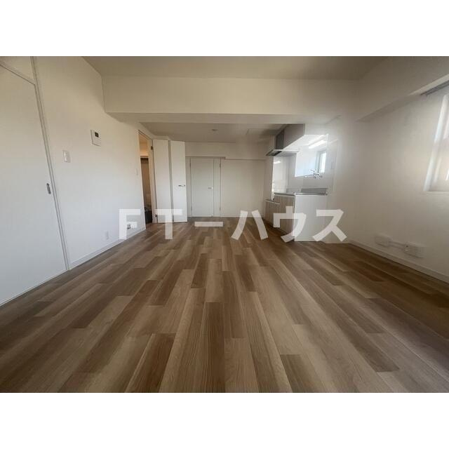 小栗原住宅１号棟の居間・リビング