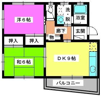 【間取り】 | レジデンス沖