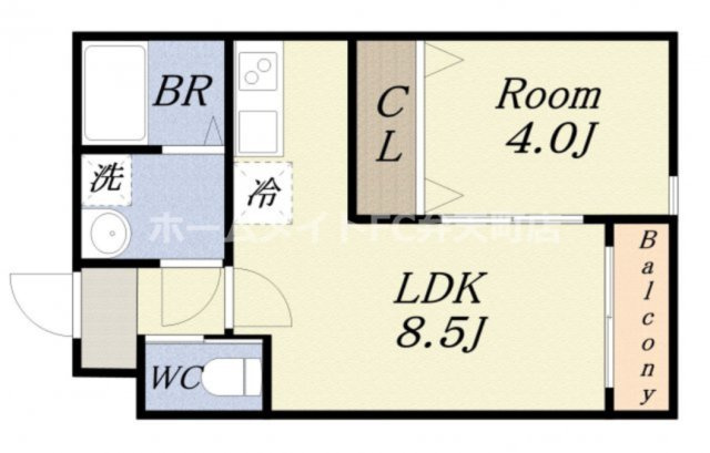 【間取り】 | H-maison大正