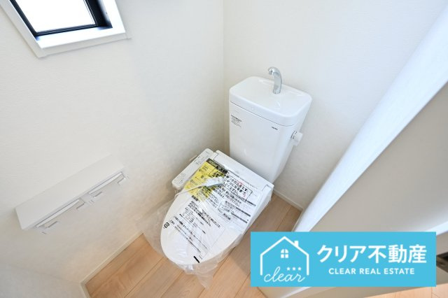 【トイレ】 | 桐生市広沢町第18　クレイドルガーデン | 2階にもトイレがあるので忙しい朝も分けて使えます！