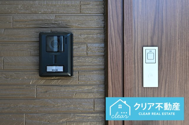 【セキュリティ】 | 桐生市広沢町第18　クレイドルガーデン | TVモニター付きインターフォンで安心