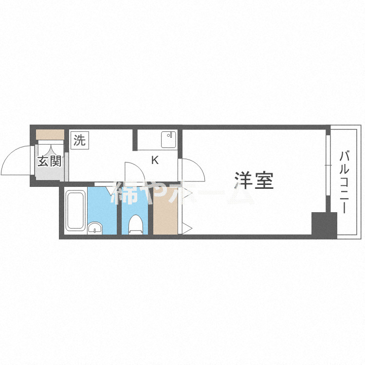 ロイヤル天満橋の間取り