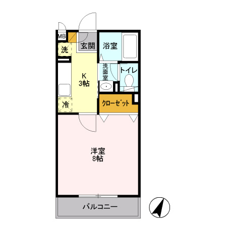 グランドゥール西巣鴨の間取り
