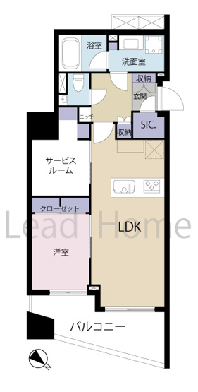 【間取り】 | グランスイート南麻布