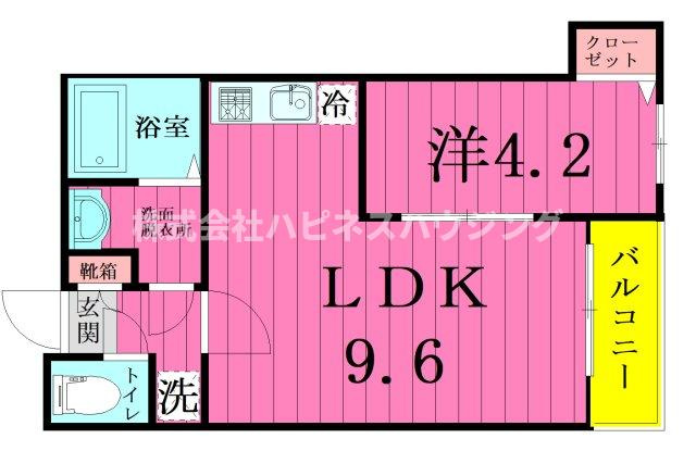 ガーネット柏の間取り