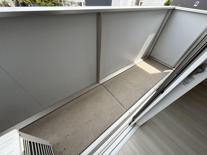 D-room塚口本町のバルコニー