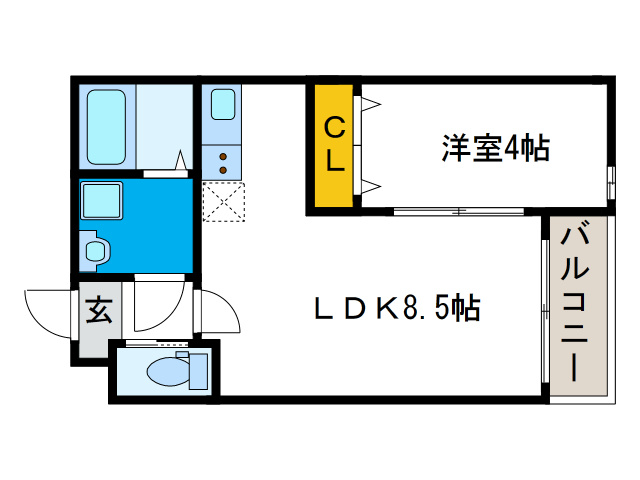 H-maison大正の間取り