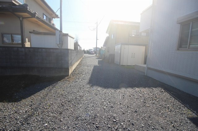 壬生町元町|敷地内より敷延部分（2021年12月撮影）