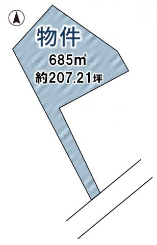 壬生町元町の土地図|区画図