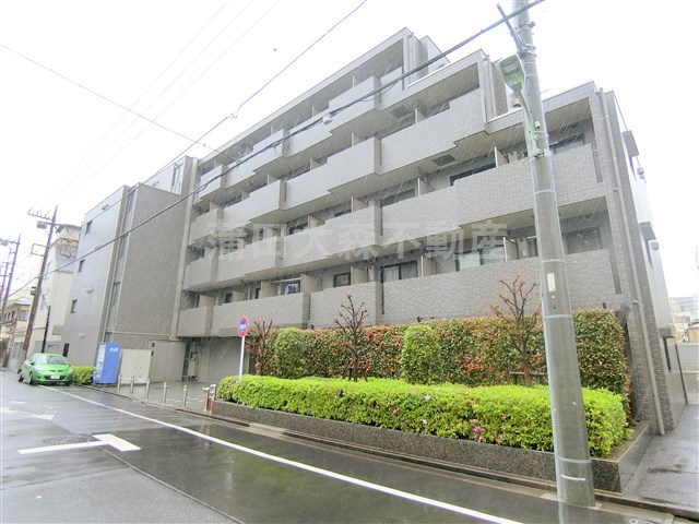 ルーブル多摩川参番館の外観|外観　2004年7月築　RC鉄筋コンクリート造地上7階建て総戸数75戸の分譲賃貸マンション
東京都大田区下丸子2丁目　東急多摩川線武蔵新田駅、下丸子駅、東急池上線千鳥町駅も徒歩圏内！？
