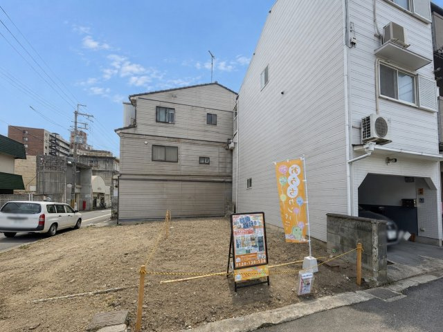西七条掛越町　新築参考プランの前面道路含む現地写真|阪急沿線とJR沿線の2路線利用ができる為、通勤や通学に嬉しい！（R8.5撮影）