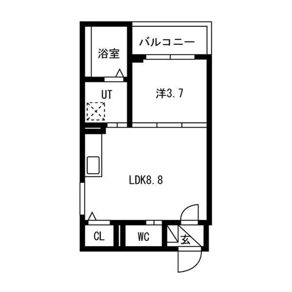 court MTの間取り