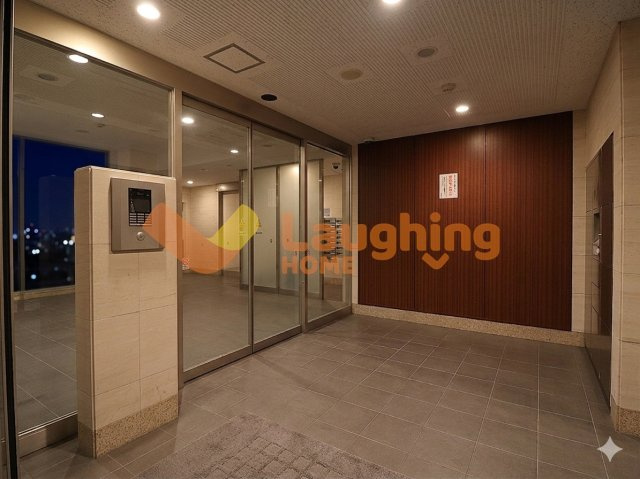 ライオンズ日吉町レジデンスのエントランス|ゆとりのあるエントランスです