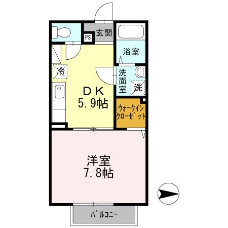 ユートピアもずの間取り