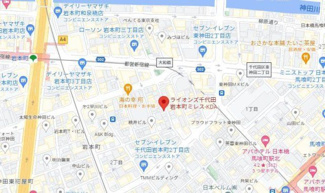 【地図】 | ライオンズ千代田岩本町ミレス−KDA