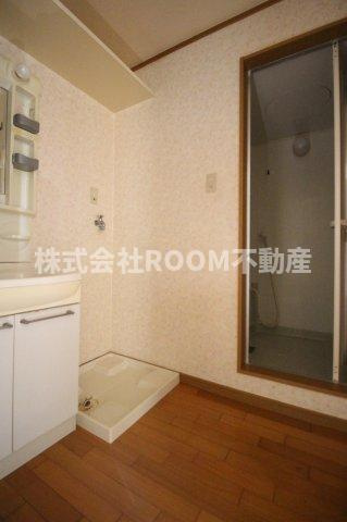 末吉大丸マンションの洗面所|使いやすい洗面所です