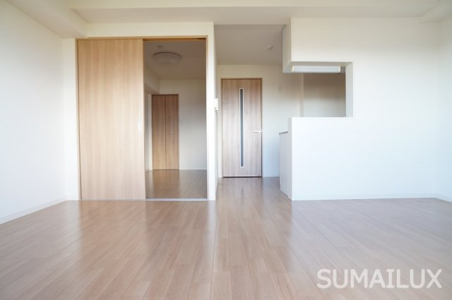 熊本市中央区通町の賃貸マンションの居間・リビング