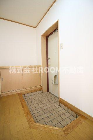 末吉大丸マンションの玄関|落ち着いた玄関です