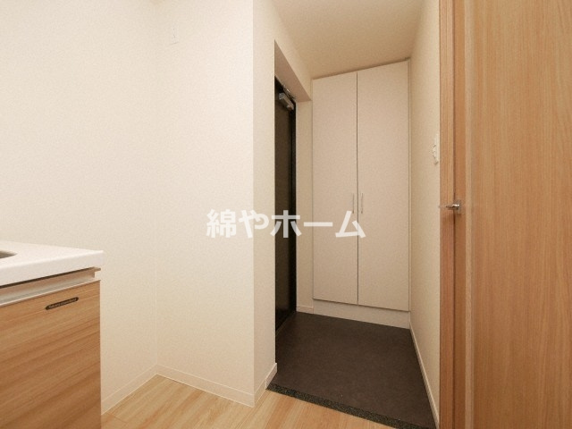 レオンコンフォート上本町カレントの玄関|収納もある玄関です