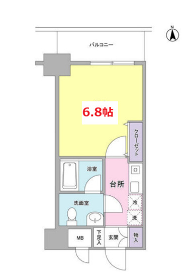 【間取り】 | セレーノ品川 | 間取り