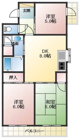 【間取り】 | シャルムフジ