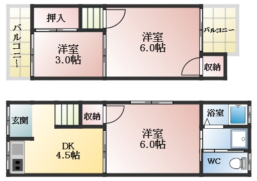 【間取り】 | 立部3丁目テラス
