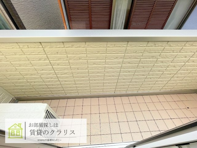 グレイス長岡京 のバルコニー