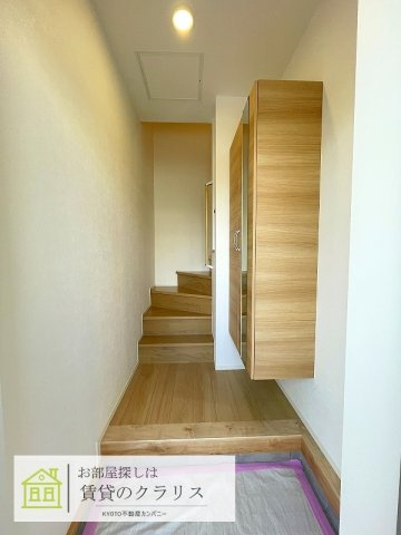 グレイス長岡京 の玄関