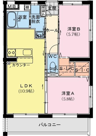 【間取り】 | （仮称）日ノ出町YMマンション | （仮称）日ノ出町YMマンションの間取り