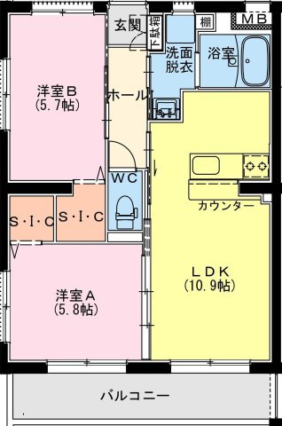 【間取り】 | （仮称）日ノ出町YMマンション | （仮称）日ノ出町YMマンションの間取り