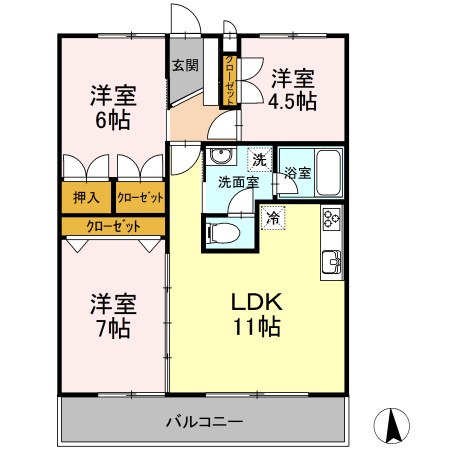 【間取り】 | ラーバンハイツ