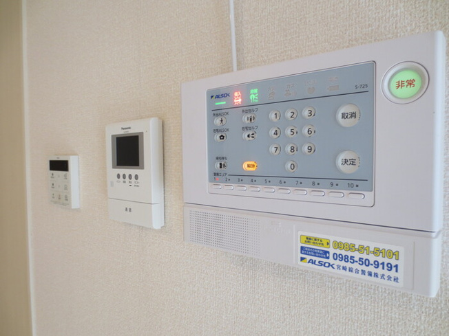 【セキュリティ】 | エトワールコートB B棟 | Ｂ106 ホームセキュリティ ＴＶインターホン