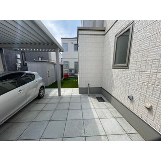 【駐車場】 | 平岸1条12丁目貸家