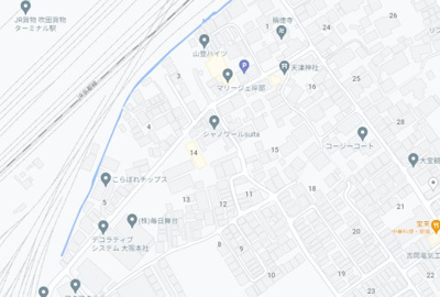 【地図】 | ディオーネ・ジエータ岸部
