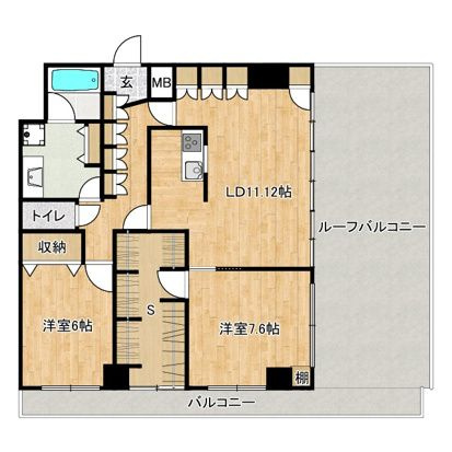 【間取り】 | コスモリード蓮沼