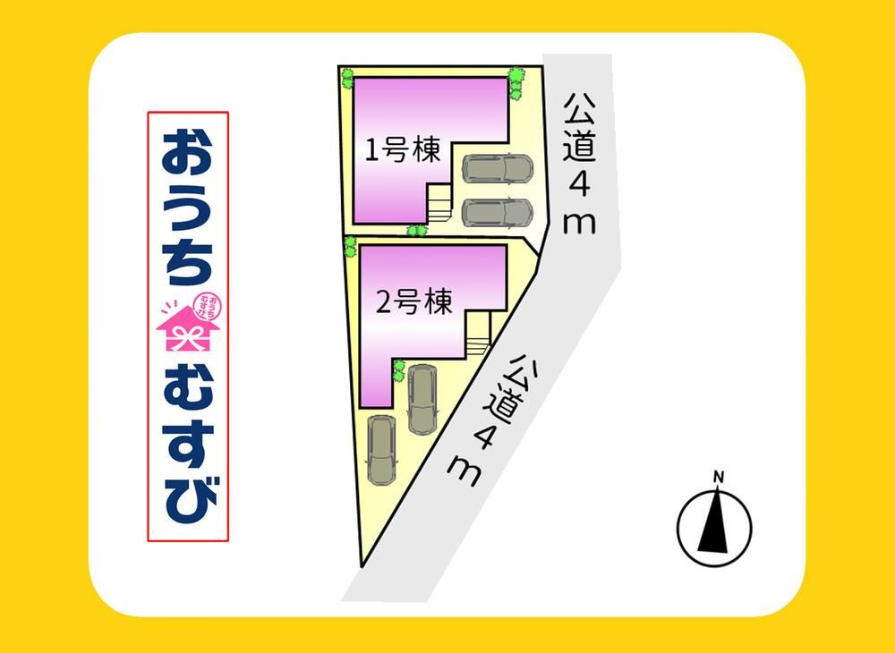 春日井市如意申町2期(全2棟)の区画図