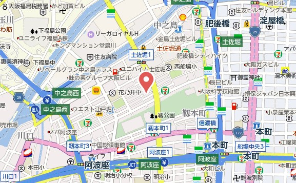 【地図】 | ALZA京町堀