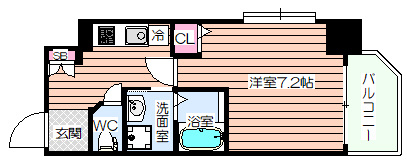 【間取り】 | ALZA京町堀